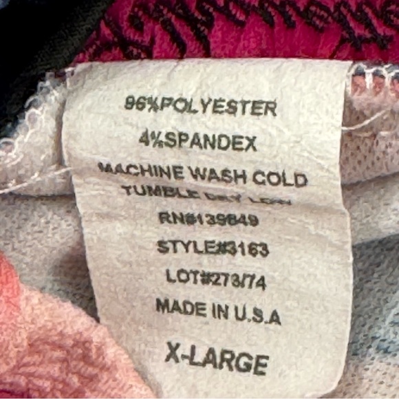 Silhouette Nyc Floral Stretchy Pencil Skirt XL White Pink Blue - Picture 9 of 9